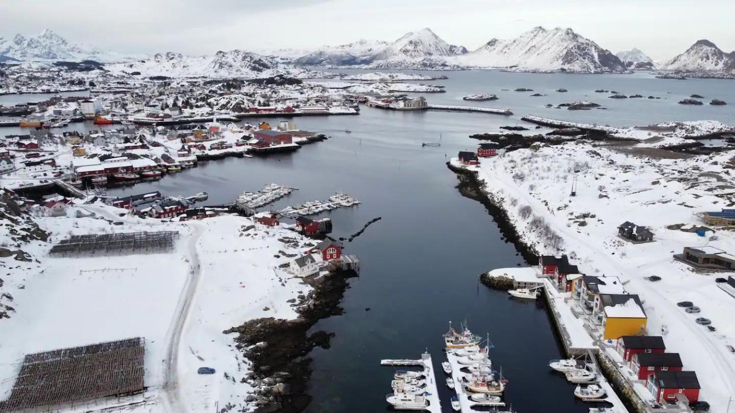 Spektakulaer Rorbu I Autentiske Omgivelser Ballstad Exterior foto